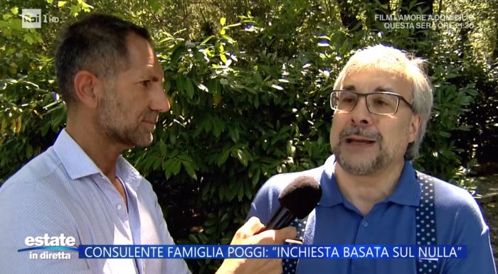 Caso Garlasco, il consulente della famiglia Poggi a Estate in Diretta: “Nuova inchiesta basata sul nulla”