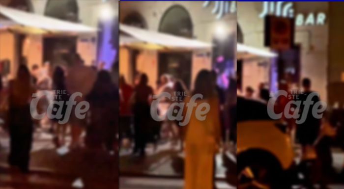 Maxi rissa nella notte in piazza Venezia: bottiglie e sedie lanciate tra giovanissimi (VIDEO)