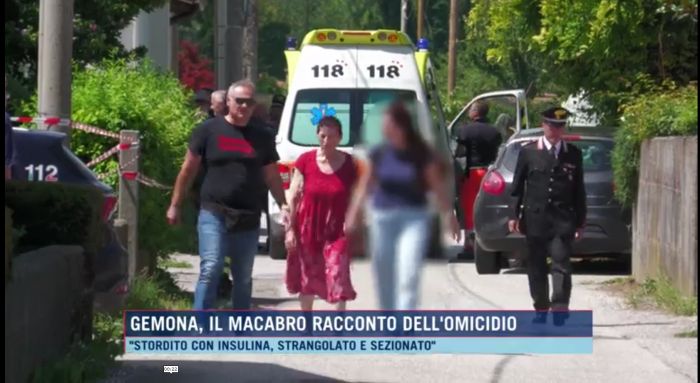 Gemona, il macabro racconto dell’omicidio Venier ricostruito da Morning News su Canale 5