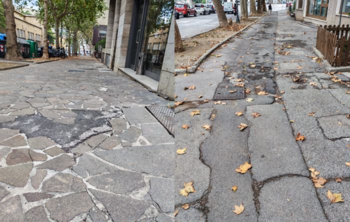 Anziana cade rovinosamente in viale Ippodromo, i residenti denunciano: “Marciapiedi trappola”