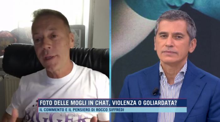 Morning News, Rocco Siffredi sulla chat delle foto delle mogli: «Non è goliardia, qui ci sono reati veri»