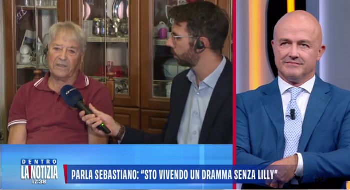 Dentro la notizia, Sterpin in diretta su Canale 5: sobrietà ed eleganza nell’omaggio a Lilly