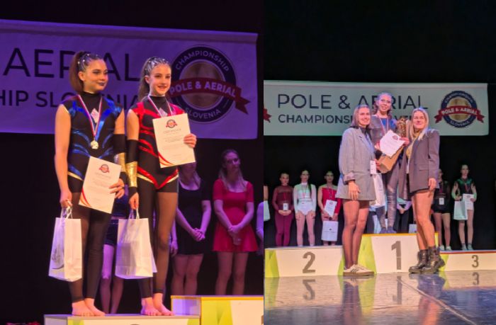 Trieste vola a Lubiana: pioggia di ori alla Pole and Aerial Championship