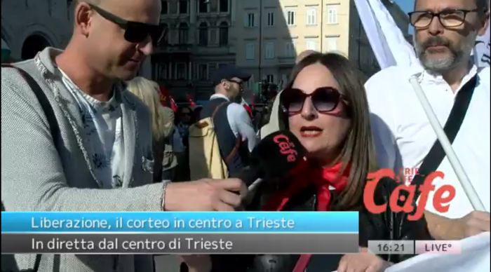 Corteo 25 aprile a Trieste, Paglia (Pd): “Commemorare e festeggiare insieme” (VIDEO)