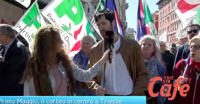 Primo Maggio a Trieste, Laterza: “ex Flex e salari bassi, serve una svolta industriale” (VIDEO)