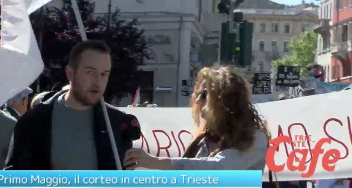 Corteo del Primo Maggio, Sossi (M5S): “salario minimo e sicurezza priorità per i giovani” (VIDEO)