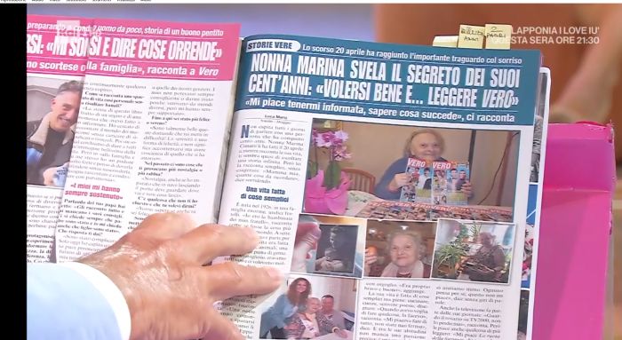 Da Trieste alla Rai, Nonna Marina conquista UnoMattina in Famiglia: applausi in diretta su Rai 1