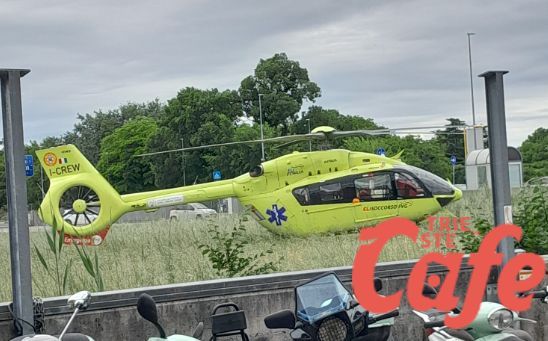 Paura a Monfalcone: bambino investito nei pressi del Kinemax, intervento dell’elisoccorso