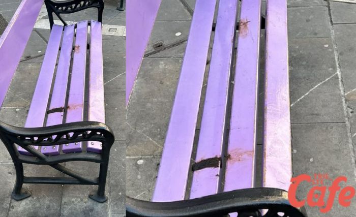 Deiezioni umane sulla panchina in Largo Bonifacio: indignazione tra i passanti