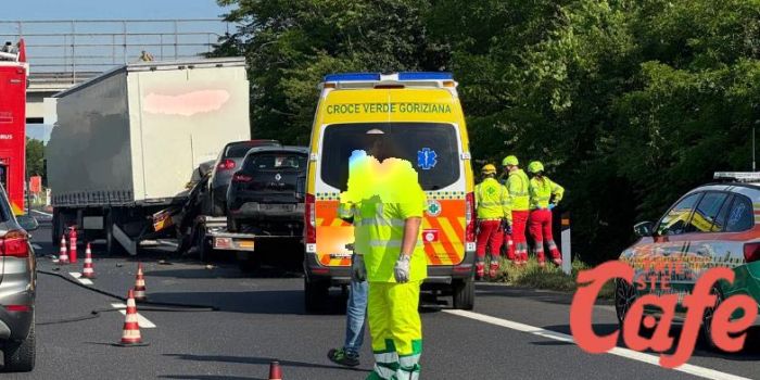 Scontro mortale sulla A4: muore il conducente di un furgone tra Villesse e Redipuglia