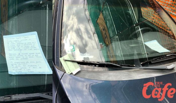  via della Rotonda, coppia olandese parcheggia “con gentilezza” ma prende multa nonostante biglietto