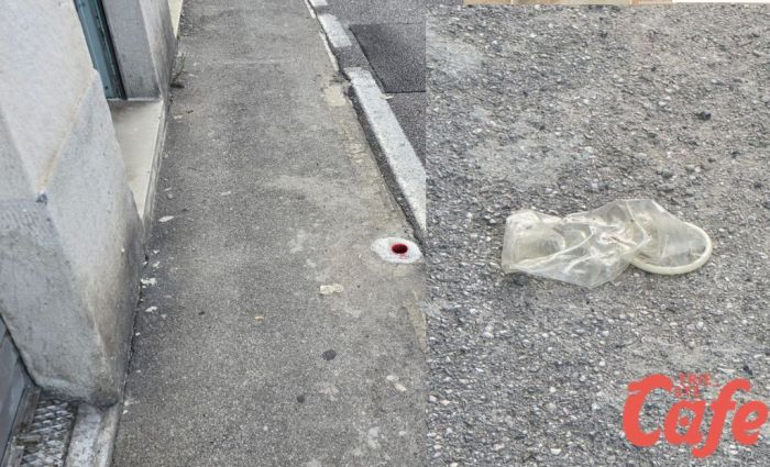 Via del Veltro, trova un condom usato davanti al portone: “non è quello che intendevo per buongiorno”