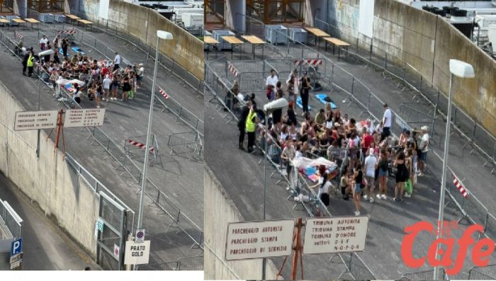 Robbie Williams accende Trieste: fans accampati da ore al Rocco in attesa del concerto evento