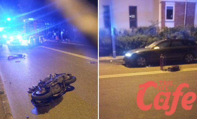 Incidente in via Flavia, scontro tra auto e scooter: scooterista all'ospedale (VIDEO) 