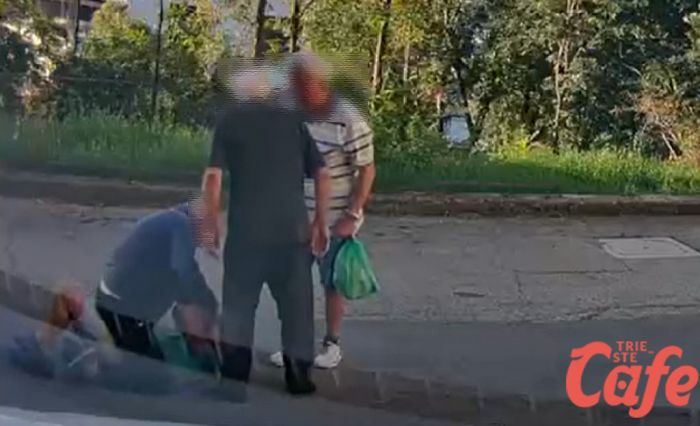 Triestino aggredito a calci e pugni da due uomini mentre aiutava la moglie incinta (VIDEO)