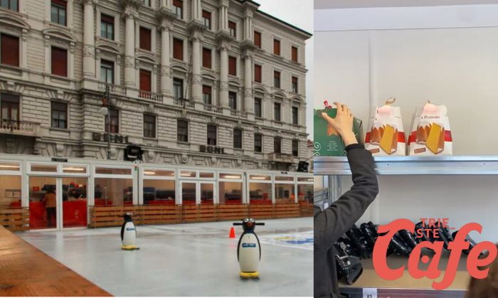Pista di pattinaggio in piazza Ponterosso, attesa alle stelle per l'attesissima pandorata natalizia 