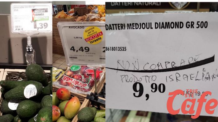 "Non comprare, boicotta Israele", anche nei supermercati di Trieste attivisti in azione