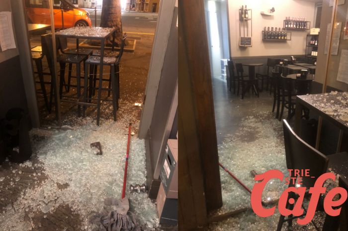 Due furti con scasso in 4 giorni con ingenti danni al Royal Bar di via Carducci (FOTO)