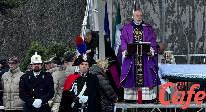 Giorno del Ricordo: monsignor Trevisini celebra messa in suffragio dei caduti a Basovizza