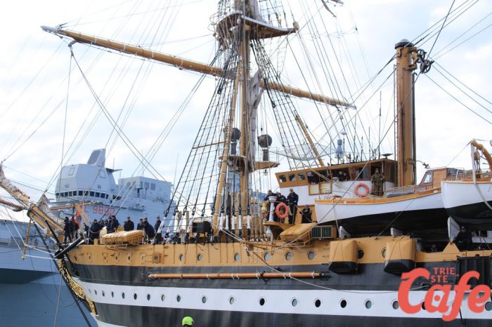 A Trieste oltre 45mila visite per Vespucci e Villaggio In Italia!! Straordinario trionfa e gioia!