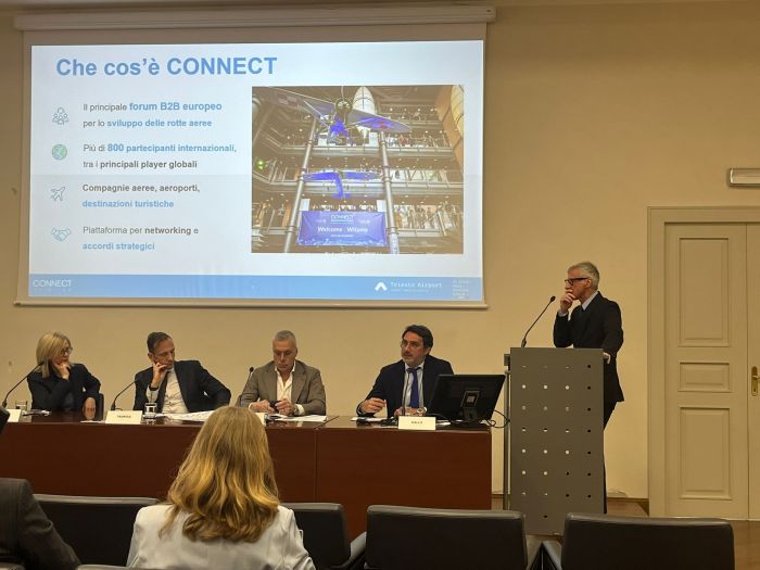 Trieste ospiterà "Connect Aviation" a febbraio 2027, attesi oltre 800 partecipanti 