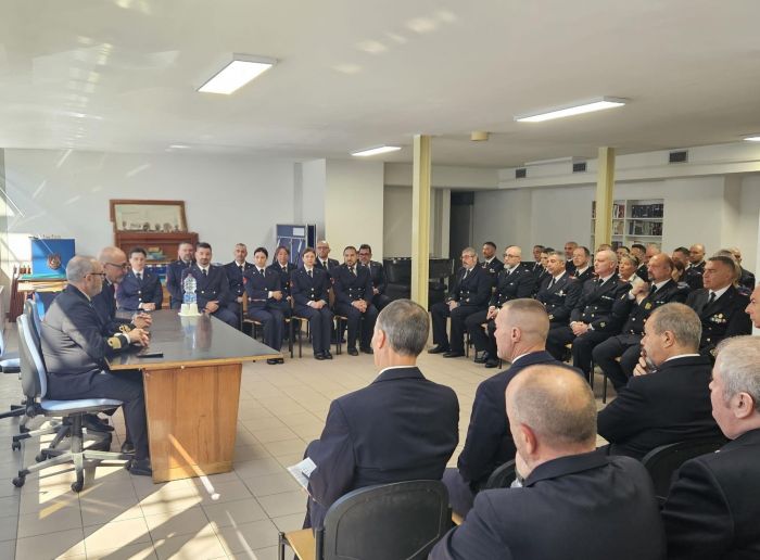 Guardia Costiera, il contrammiraglio Aulicino in visita alla Direzione marittima di Trieste