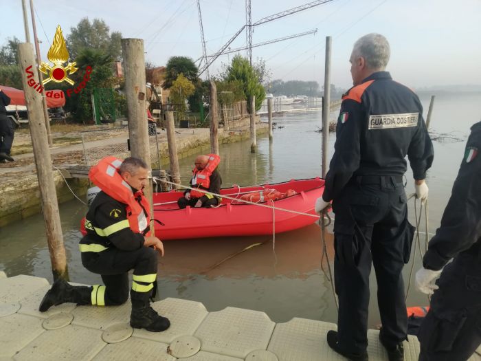Tragedia a Jesolo, individuata la salma di uomo sul Piave