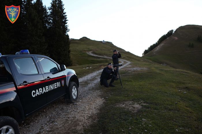 Cacciatore "beccato" mentre stava perlustrando una zona vietata alla caccia alla ricerca di selvaggina 