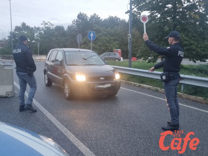 Al via controlli confini a Trieste e in Fvg, qualche rallentamento (FOTO)