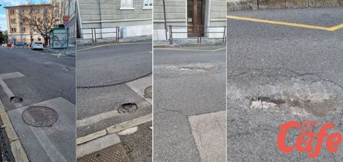 Largo Pestalozzi, cratere in carreggiata: residenti chiedono intervento immediato