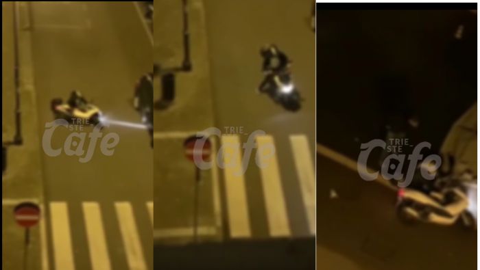 Roiano, "alticcio" tenta la fuga dopo aver provocato un incidente: ne provoca subito un altro ferendosi (VIDEO)