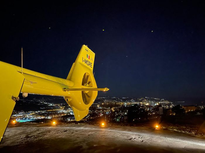 Fvg, centauro si schianta contro un cerbiatto rimanendo ferito 