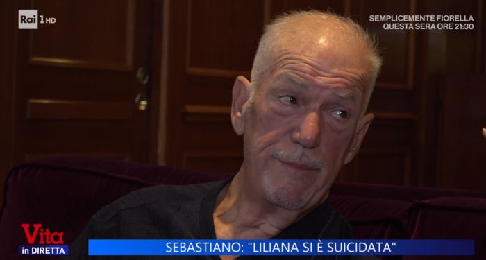 Seba torna a La vita in diretta: ‘Penso a Liliana ogni giorno, ma resto un uomo solo’”
