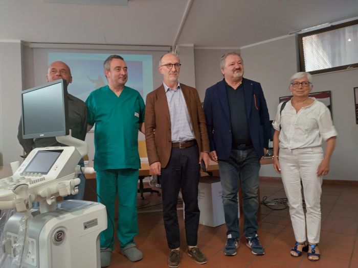 Presentazione del nuovo ecografo acquistato grazie alla Cassa Rurale FVG 