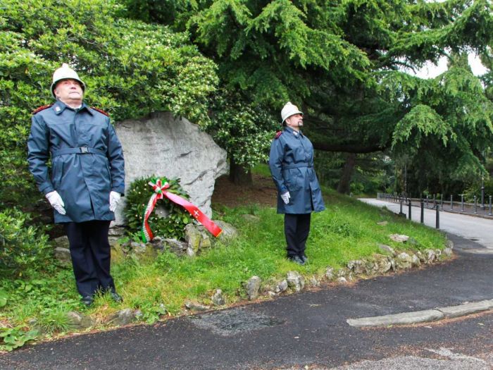 Deposte questa mattina le corone sui luoghi che ricordano i Caduti della Resistenza