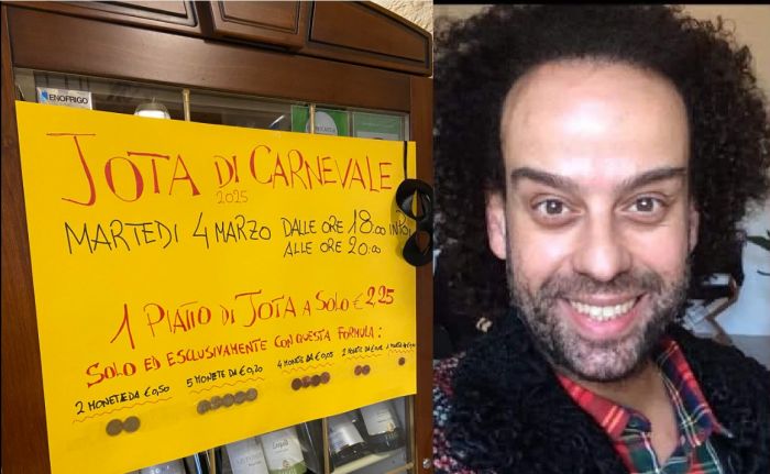 "Witz Triestino": al Buffet Clai la Jota di Carnevale si paga solo in monetine!