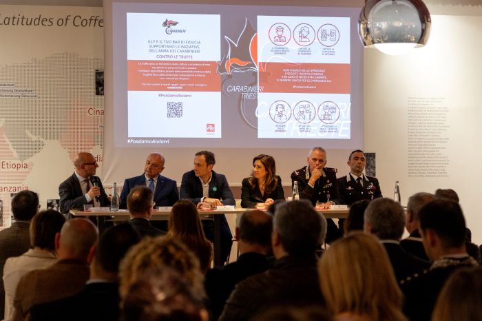 illycaffè e Carabinieri contro le truffe: avviata una campagna di sensibilizzazione a Trieste