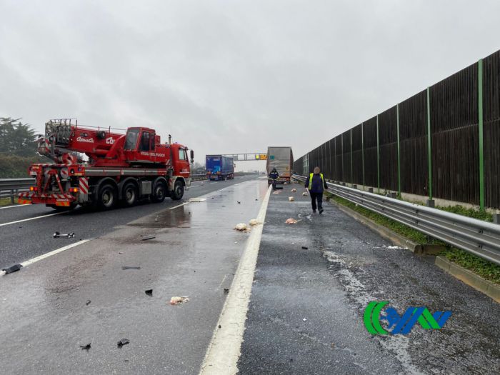 Passante di Mestre, maxi tamponamento tra mezzi pesanti: 3 km di coda verso Trieste