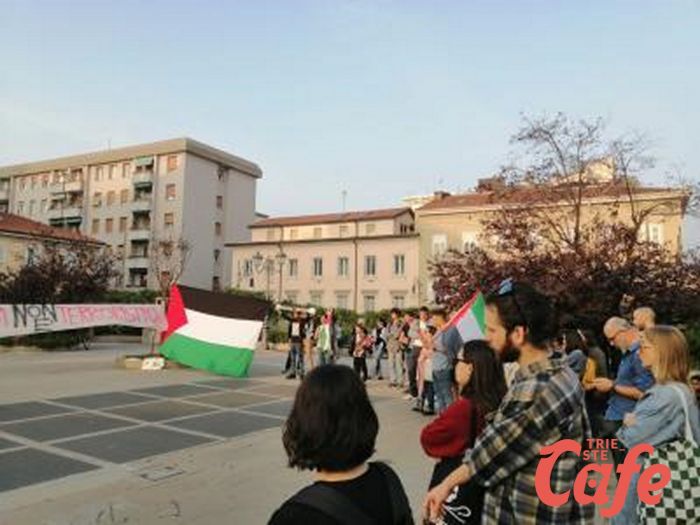 In Campo San Giacomo la manifestazione organizzata dai giovani palestinesi (FOTO)
