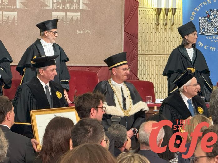 Pranzo dei Presidenti In Prefettura a Trieste , tra le pietanze cacao e gelato alla frutta secca