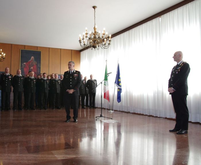  Il Comandante Interregionale Carabinieri “Vittorio Veneto”  visita i carabinieri del Friuli Venezia Giulia
