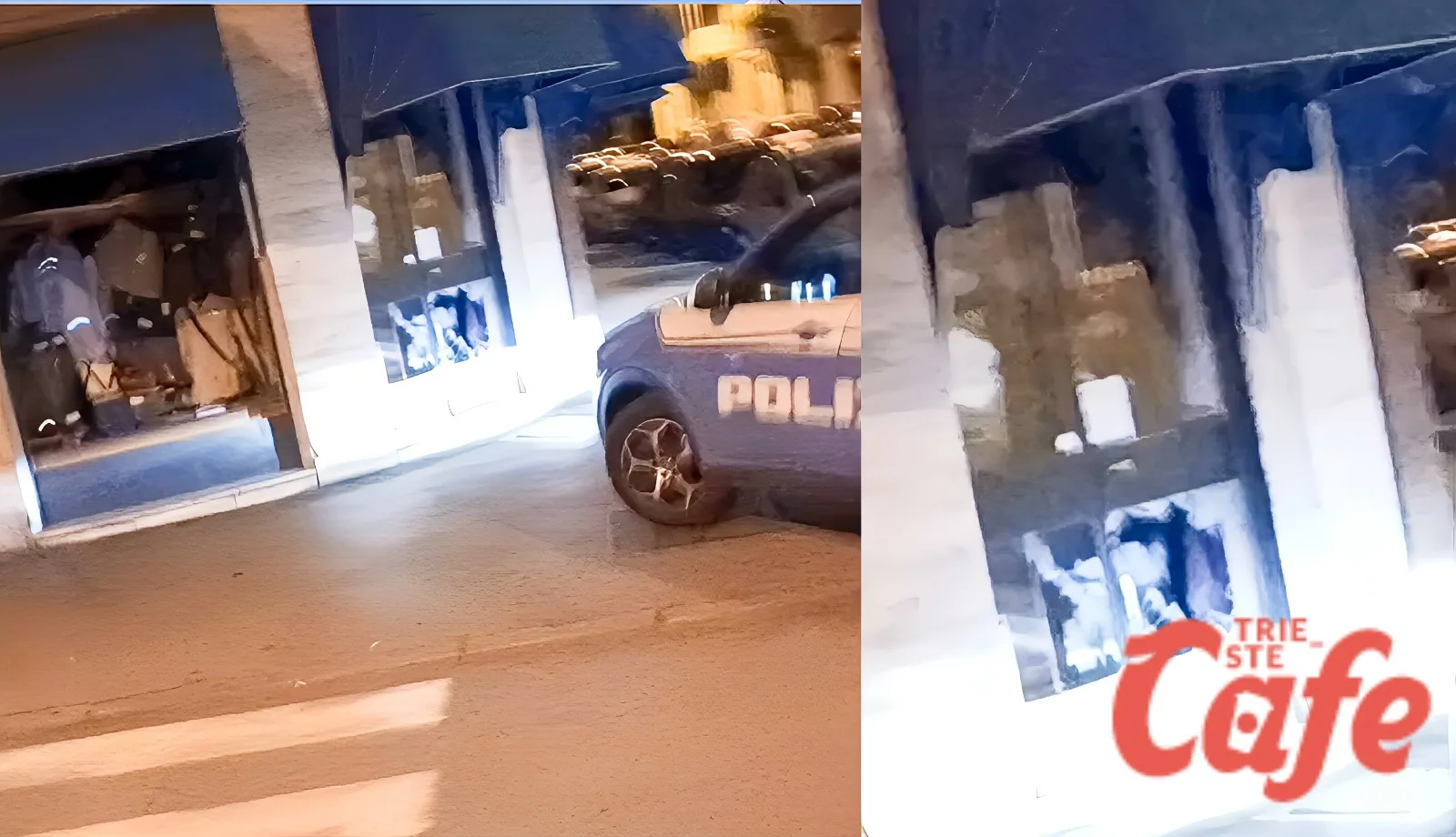 Spaccata nella notte in zona Rosmini: preso di mira un negozio di abbigliamento