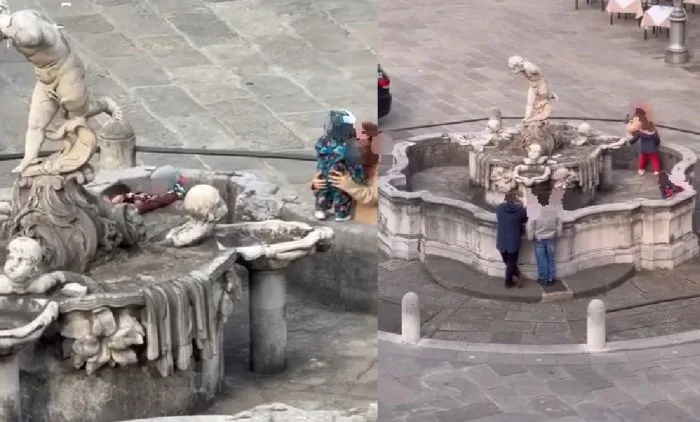 Bimbi nelle fontane di Piazza Unità, De Gavardo: “Comportamenti difficili da comprendere” (VIDEO)