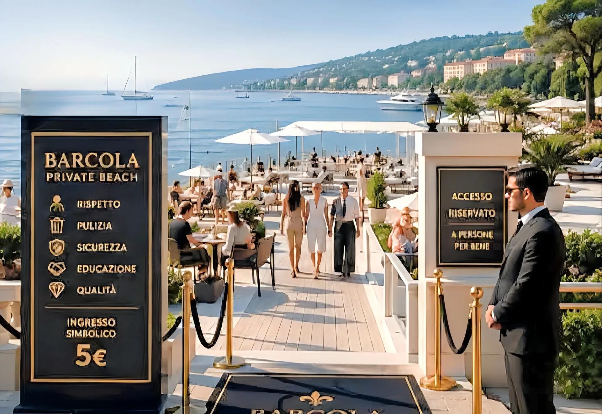 Barcola a pagamento? Proposta di un triestino: "Cinque euro per una spiaggia più pulita e sicura"