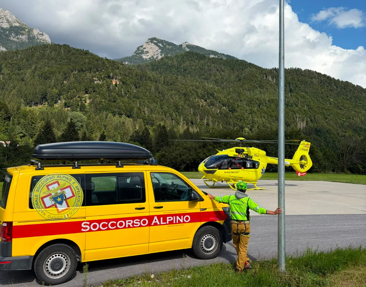 Soccorso alpino in azione tra Forni di Sopra e Invillino per due infortuni