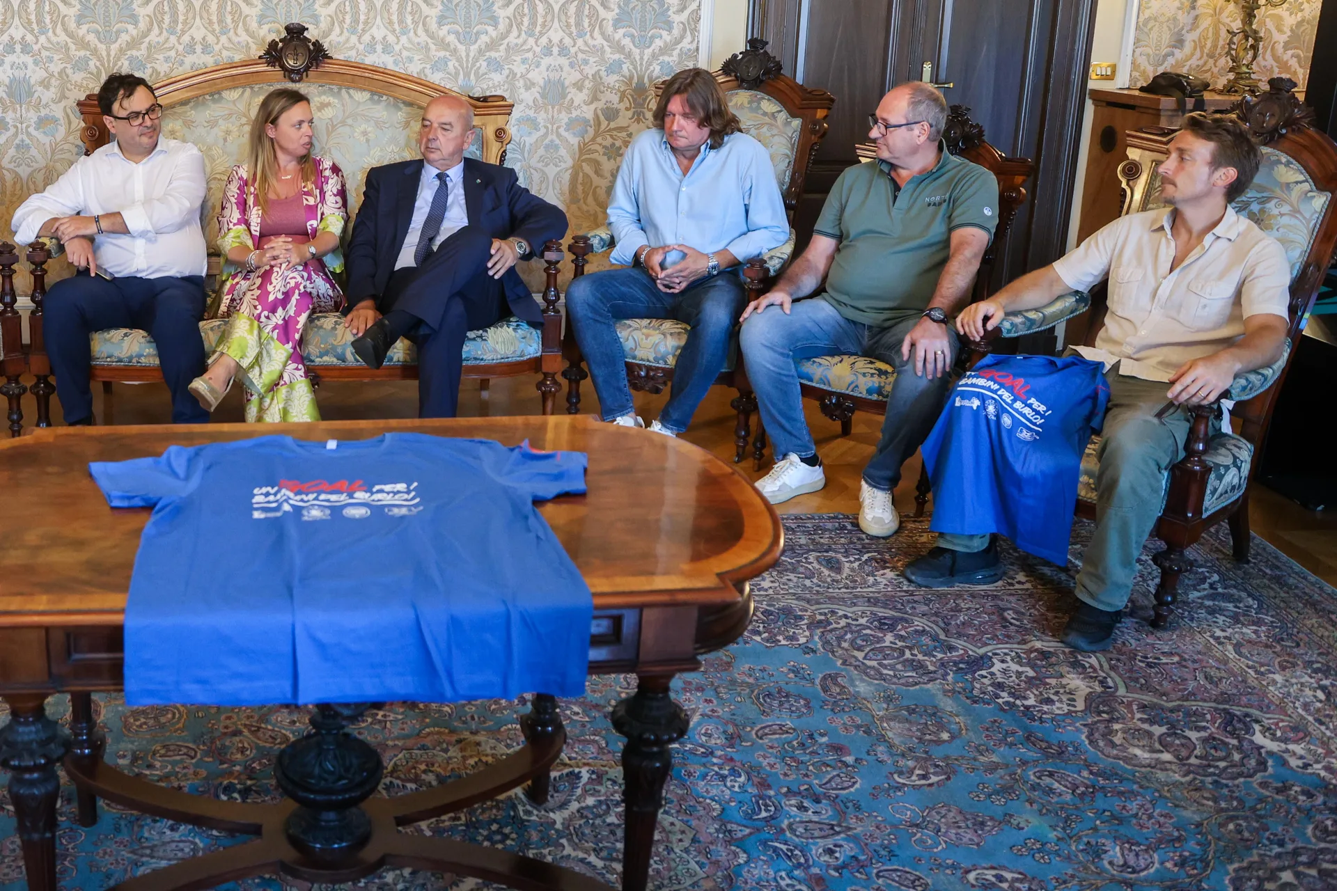 Presentata la 3° edizioe di "Un goal per i bambini del Burlo"