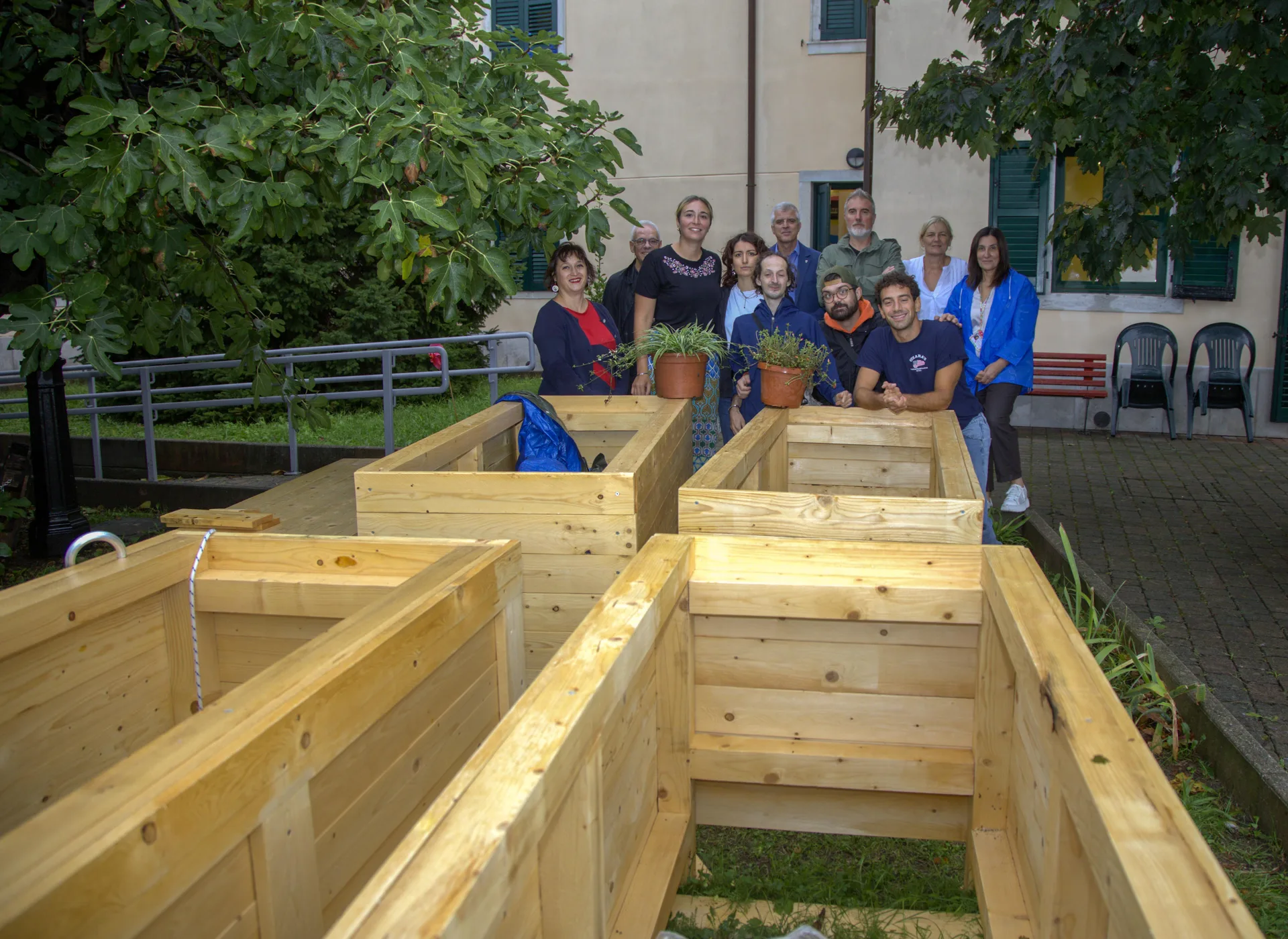 "Re-Building", un progetto di rigenerazione dello spazio esterno del polo Toti per valorizzare il giardino