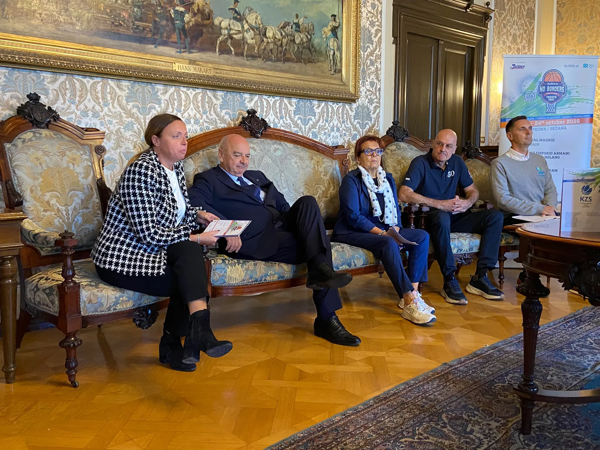 Presentato il torneo Under 16 "Zudek - No Borders Euro Cup 2026": il grande basket giovanile tra Opicina e Sesana
