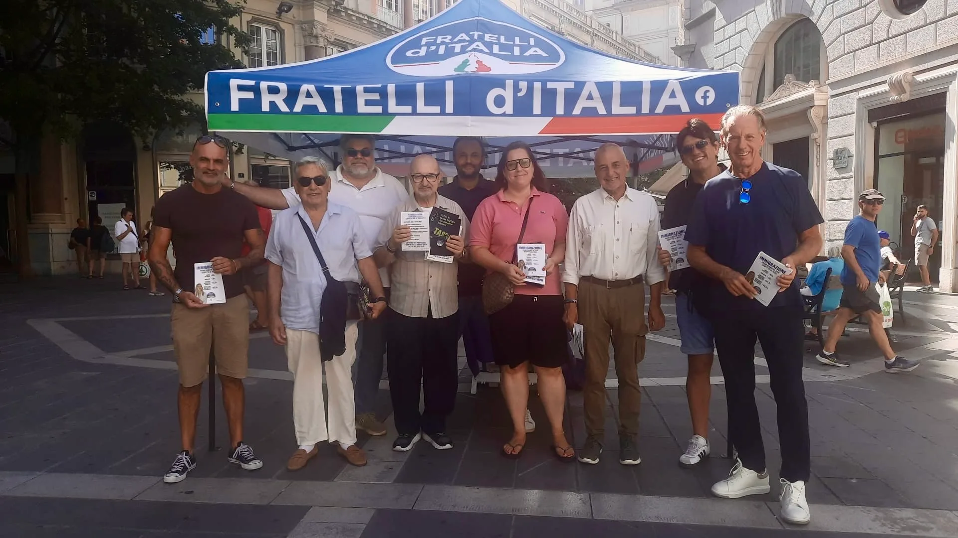 Trieste, FdI in piazza contro l’integralismo islamico: raccolta firme in città, a Muggia e Duino Aurisina