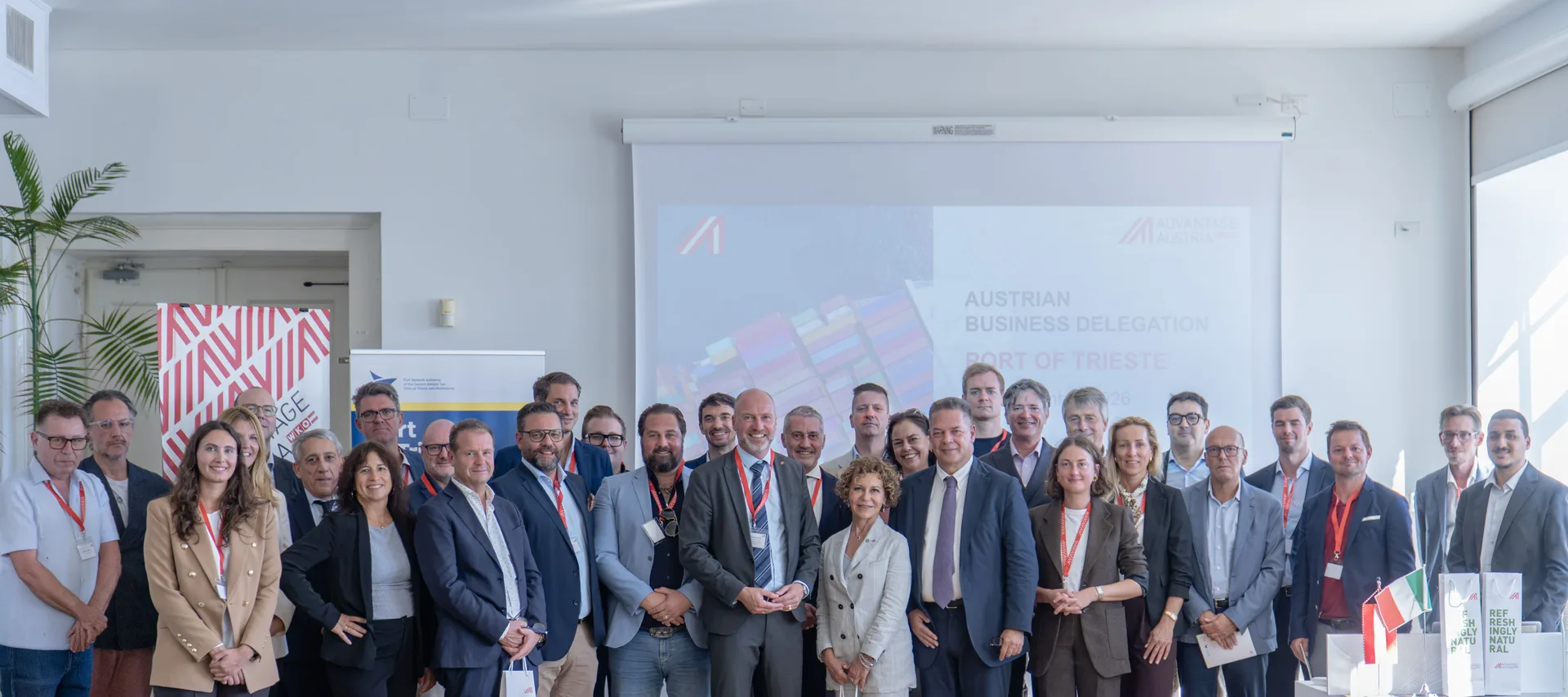 Il Porto di Trieste rafforza l'asse con l'Austria: delegazione commerciale in visita allo scalo